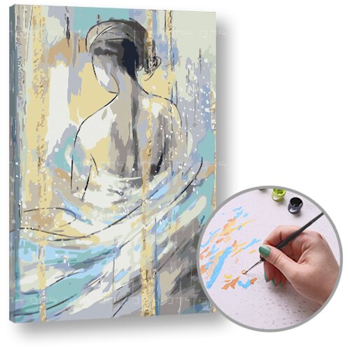 Slikanje po brojevima PREKRIVENA - Level Medium 60x40 cm | bez okvira Cijene