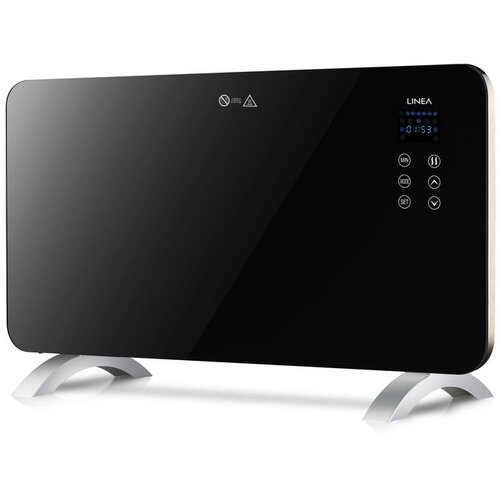 Linea konvektorski grelnik LEG-0522, s stekleno ploščo, 1500 w, črn, upravljanje na dotik Cene