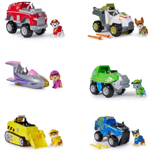 Paw Patrol Jungle vozilo sa figuricom sort.