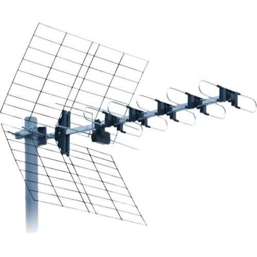 Iskra Antena UHF antena, 22 elementa, F/B ratio 28db, dužina 81cm - DTX-22F Slike
