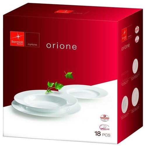 Bormioli Rocco orione 18/1 450140 set tanjira Slike