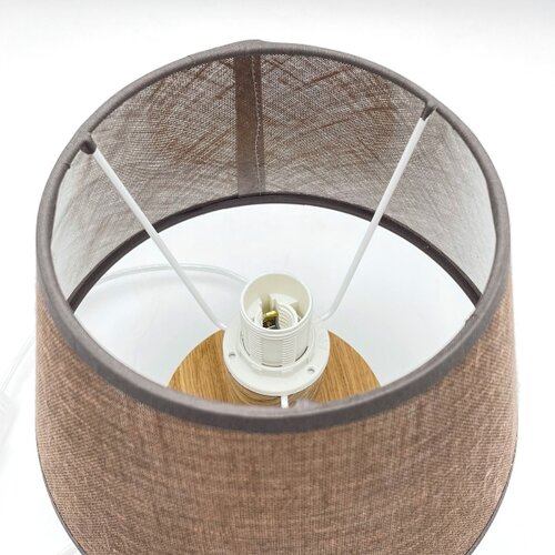  Brilagi - LED stona lampa ANTHONY 1xE14/40W/230V hrast/braon Slike