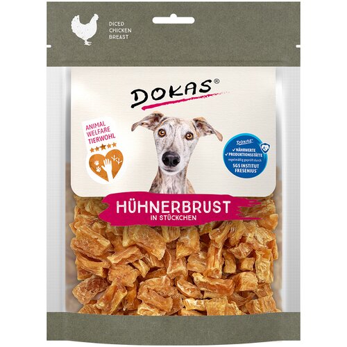 Dokas prigrizki piščančje prsi v koščkih - Varčno pakiranje: 2 x 170 g Cene