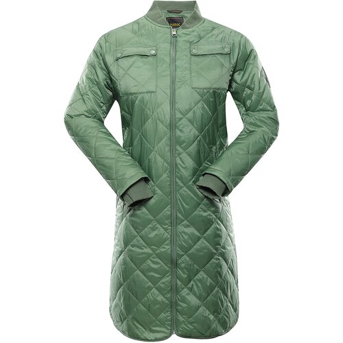 NAX Dámský prošívaný kabát LOZERA aspen green Slike