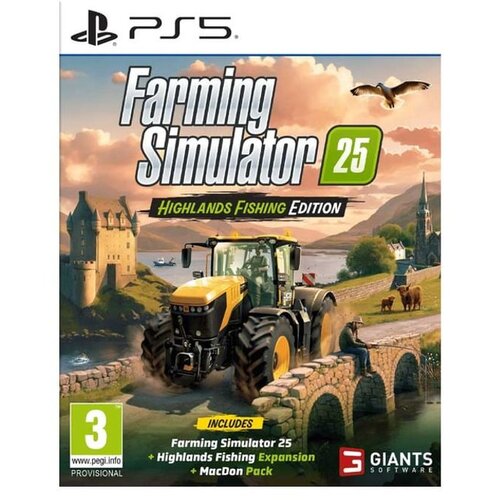  PS5 Farming Simulator 25: Highlands Fishing Edition Slike