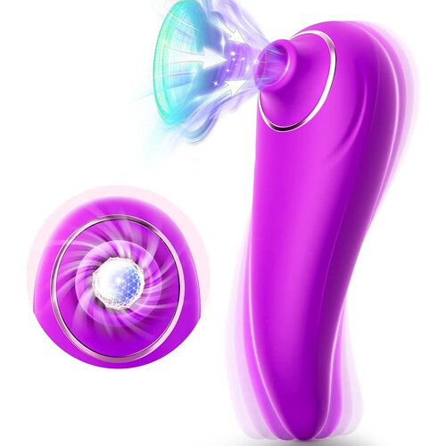 Paloqueth Clitoral Sucking & Vibrating Pleasure Wave Stimulator Purple Cene