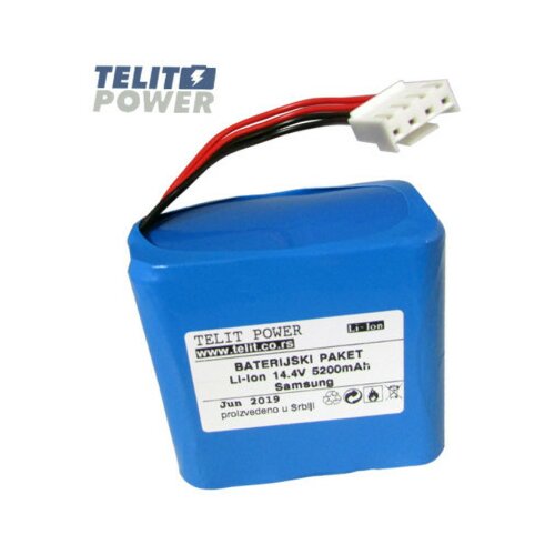 TelitPower baterija Li-Ion 14.4V 5200mAh za Contec ECG1201 ECG1201G aparat 4S2P ( P-1560 ) Slike