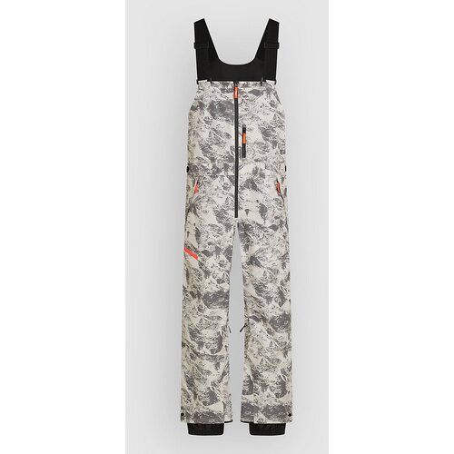 O'neill Fwc'Peak Fire Bib hlace grey mountain landscape Cene