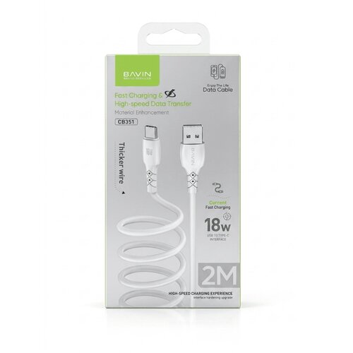 BAVIN kabl 18W 2m Type USB A-Type C CB351 Slike