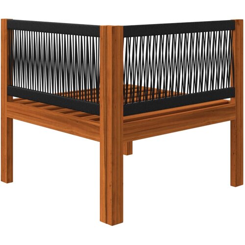  Vrtni set za sjedenje s jastucima, 7 dijelova, krem, 63x63 cm Slike