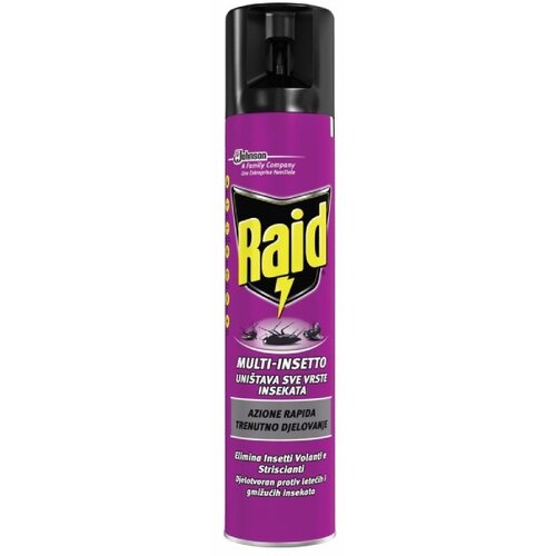 Raid sprej za sve vrste insekata 400ml Cene
