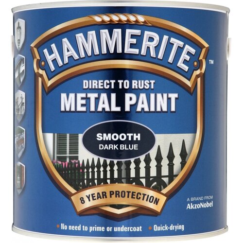 HAMMERITE sijajni lak za kovino smooth temno modra 750 ml Cene