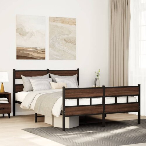  Okvir kreveta bez madraca s uzglavljem i podnožjem 140x200 cm Cene