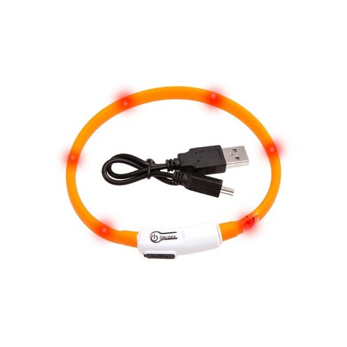 Flamingo Vision Oglica za mačke, Svetleća, LED, 35cm, Narandžasta Cene