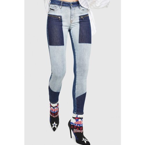 Diesel Jeans - SLANDYZIPSP L.32 TROUSERS blue Slike