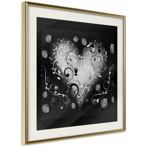  Poster - Ornamented Heart 20x20