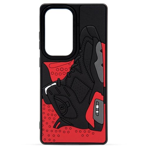  Futrola 3D Protect za Samsung S25 Ultra DZ2/6, Crno-crvena Cene