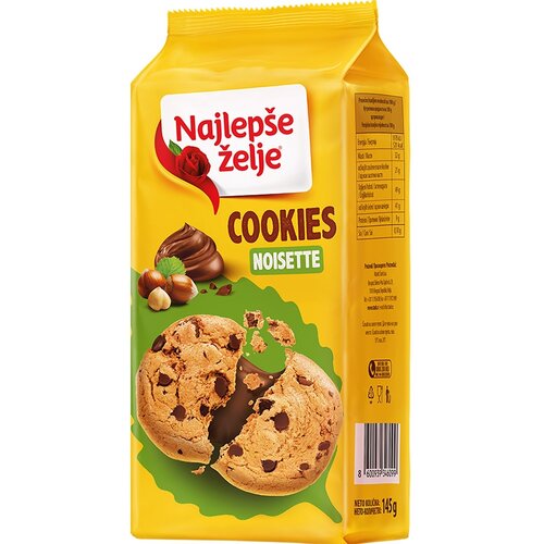 NAJLEPŠE ŽELJE Cookies noisette 145g &Scaron;tark Cene
