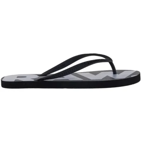 G-star Flip-flops - DEND II PRT LGO M black