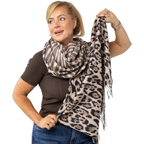 Pri SAFARI panther and zebra scarf scarf Cijene