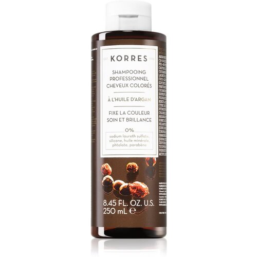 Korres Argan Oil čistilni šampon za barvane lase 250 ml Cene