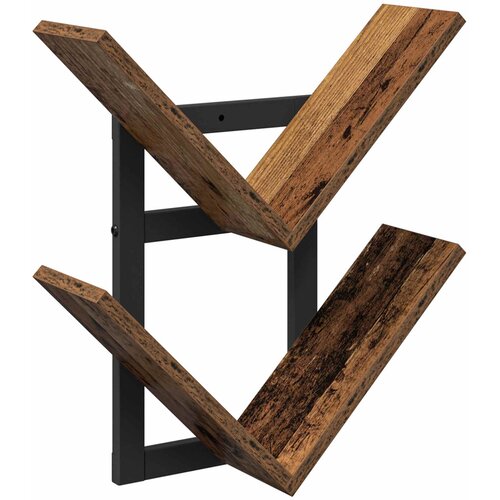  Floating polica za zid Staro drvo 43 x 15 x 47 cm Slike