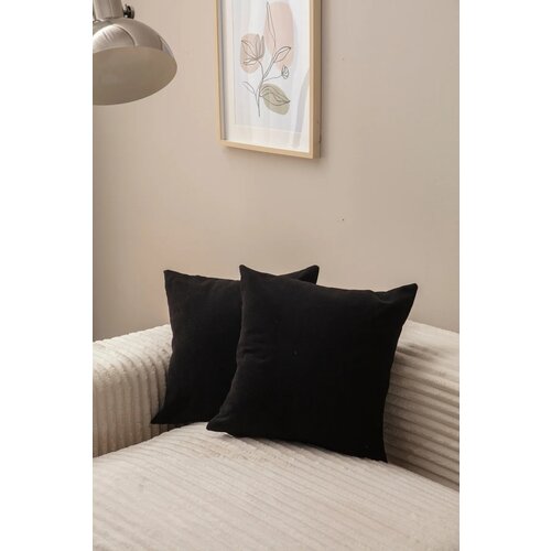 Opviq set 2 jastučnice 43x43cm Crni Cene