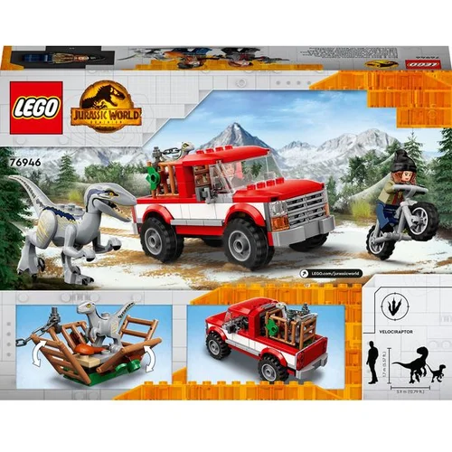 LEGO ® LEGO Jurski svet: Ujemanje Velociraptorjev Blue in Beta - 76946