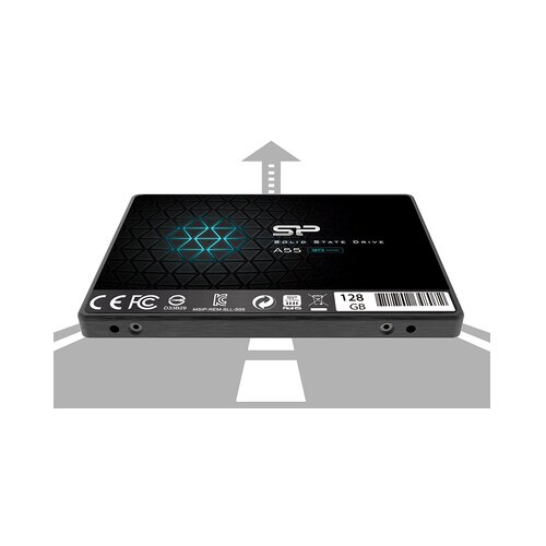 Silicon Power 128GB 2.5&amp;quot; SATA III Ace A55 (SP128GBSS3A55S25) SSD disk Slike