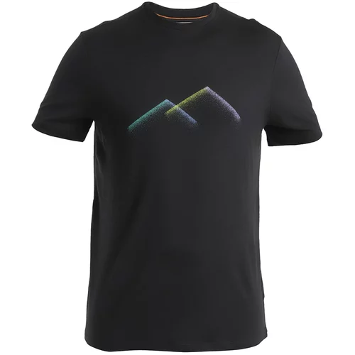 ICEBREAKER Funkcionalna majica 'Tech Lite III' modra / neonsko rumena / lila / črna