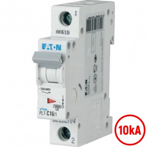 Eaton Automatski osigurač 16A B 10kA PL7-B16/1 262676 Cene