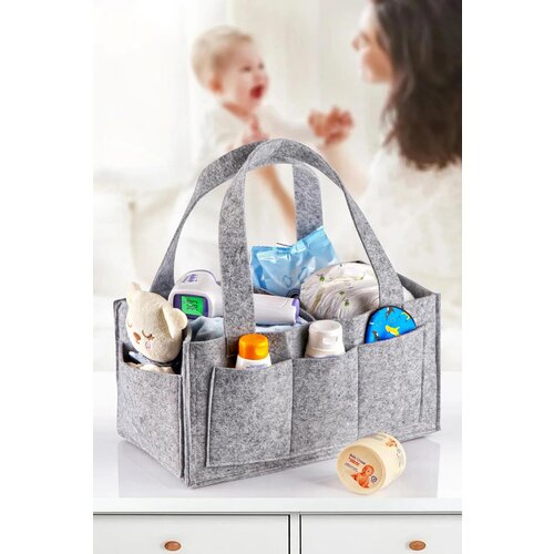 Dewberry 18936 Mother Baby Care Bag Organizer-GREY Slike