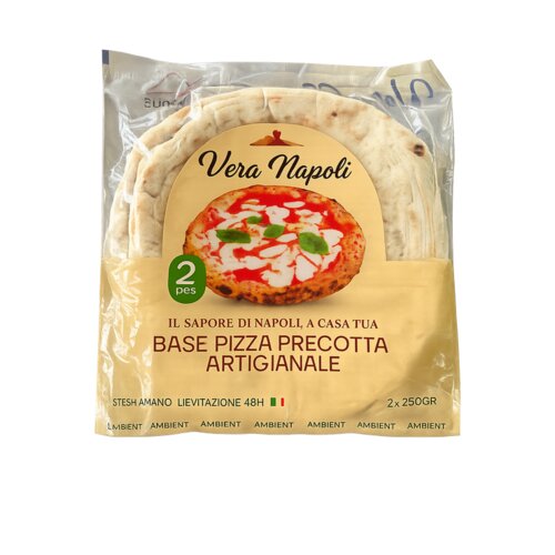 Vera Napoli zanatska predpečena baza za pizzu 2 x 250 g Cijene