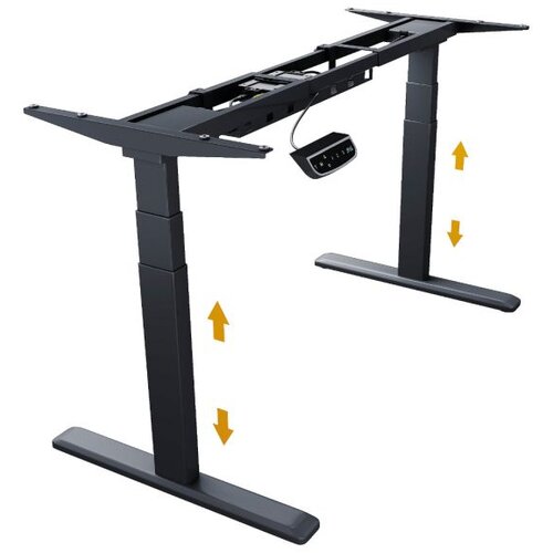 Icybox IB-EW205B-T podnožje za ergonomsko električno dvižno mizo Cene