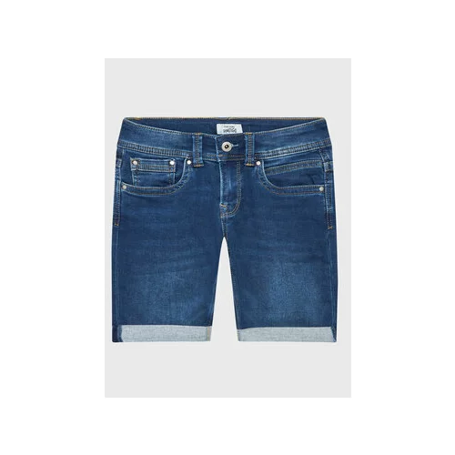 Pepe Jeans Jeans kratke hlače Tracker Short PB800696JS0 Modra Slim Fit