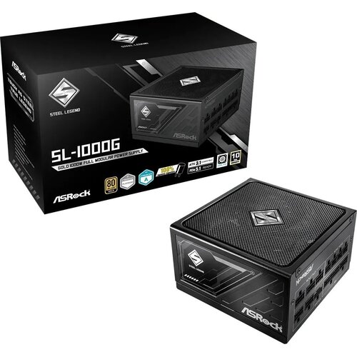 AsRock PSU, 1000 W Gold, Crni Cijene