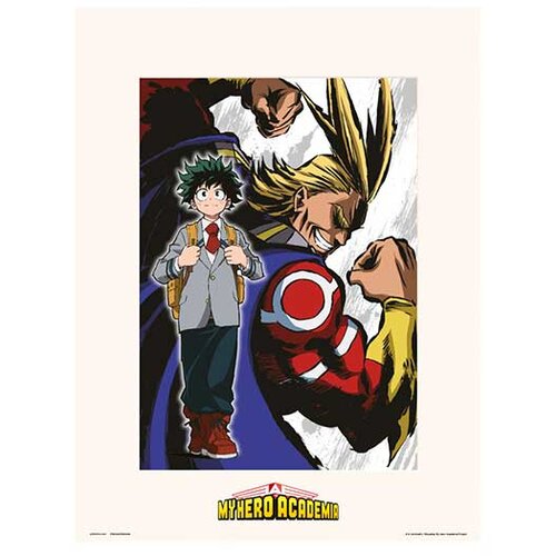 Grupo Erik Editores S. L. My Hero Academia, Manga - Print reprodukcija - MHA, First Season, 30x40 cm Cene
