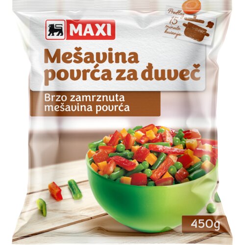 Maxi Smrznuta mesavina djuvec 450g Cene