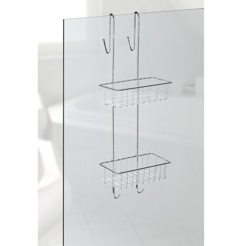 Wenko 22213100 - Stalak ALDO 24,5x70 cm nerđajući čelik/srebran Slike