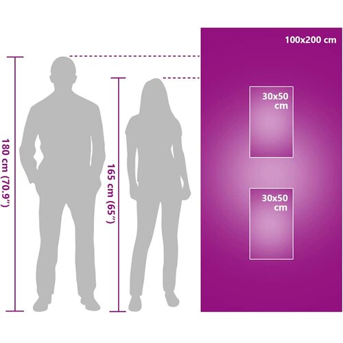  Set sportskih ručnika 3 pcs Zelena Polyester i Polyamid Slike
