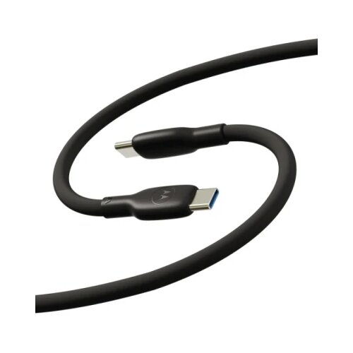 Motorola Silicone 2m Kabl Type C na Type C 5A, Black/100W Cene