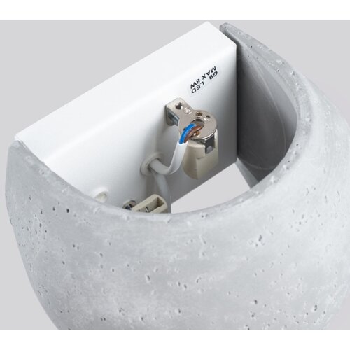 Sollux SL.1362 - zidno svetlo globe 2xG9/8W/230V beton/siva Slike