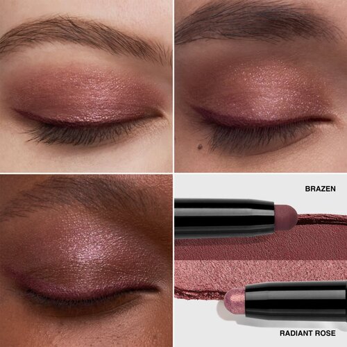 Bobbi Brown Long-Wear Cream Shadow Stick Duo senčila za oči v svičniku duo odtenek Radiant Rose / Brazen 1.6 g Slike
