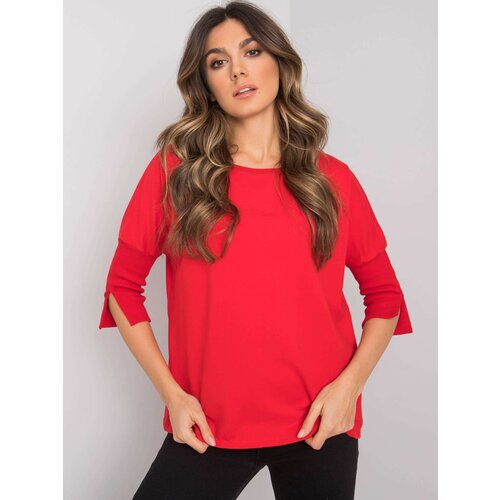 BASIC Feel Good Blouse-RV-BZ-7362.19-red Slike