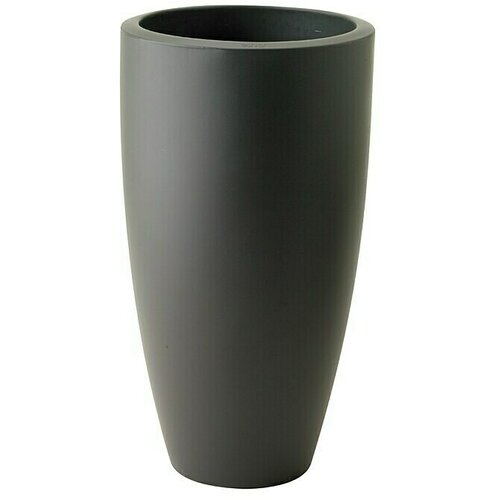 ELHO Okrugla tegla za biljke Pure Soft Round High (Vanjska dimenzija (&amp;oslash; x V): 34,5 x 62,3 cm, Antracit, Plastika) Slike