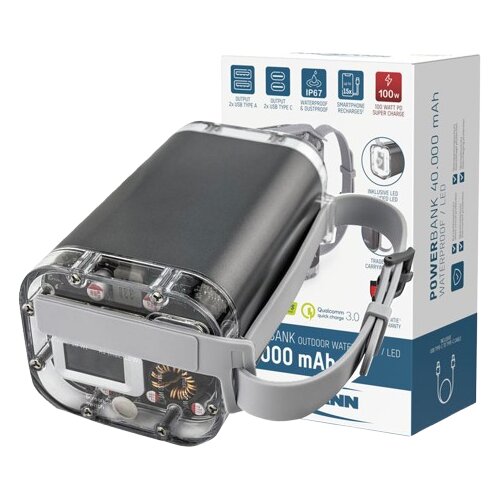 Ansmann Eksterni punjač PB4100PD, LED, 40000mAh Slike