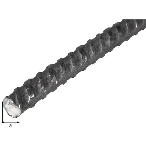 Alberts Armirani čelik (Ø x D: 12 x 1.000 mm, Toplo valjani čelik)