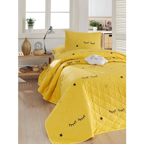 Lessentiel Maison set posteljina dide, 160x220 cm, žuti Cene
