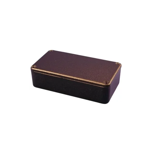 Hammond Electronics Univerzalno kućište 254 x 70 x 49.5 aluminij, crna boja (RAL 9005) 1590WBXBK 1 kom.