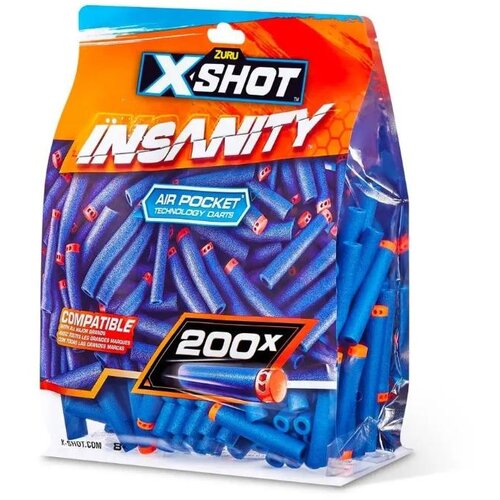Zuru Municija X-SHOT Insanity 200 kos, 02812 Slike